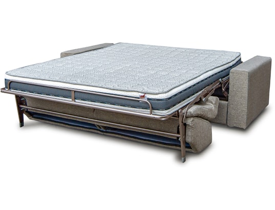 CITY - Canapé lit Amsterdam2 angle reversible mf gris foncé mat 140