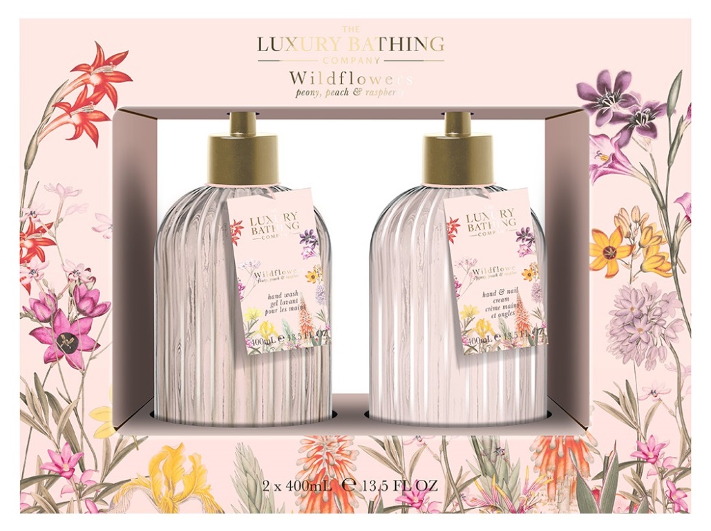 CONJUNTO THE LUXURY BATHING HEAVENLY HANDS 2X400ML