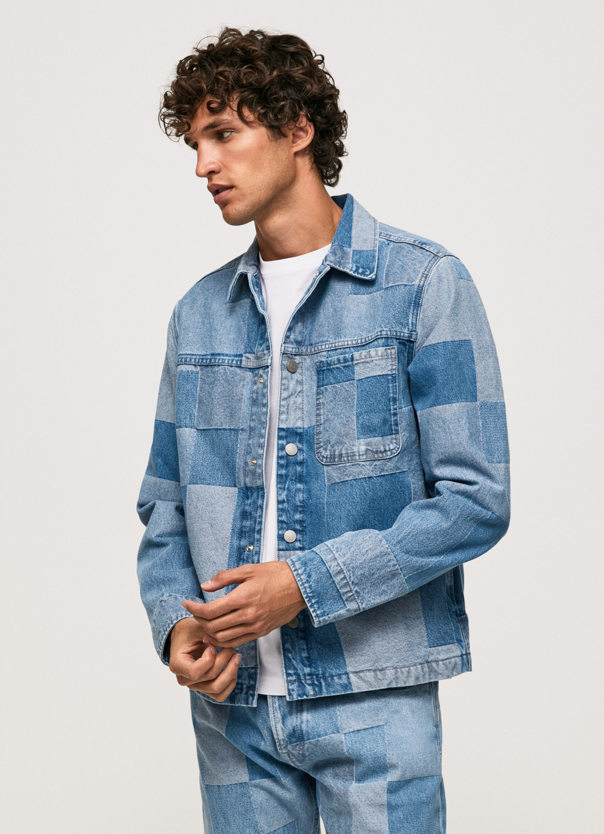 SOBREMODELO JEANS DE CORTE DESCONTRAÍDO - jeans