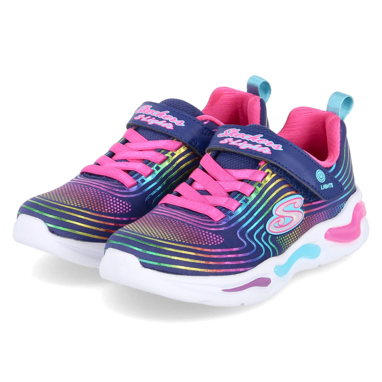 Skechers Low Sneaker WAVY BEAMS - navy/multi