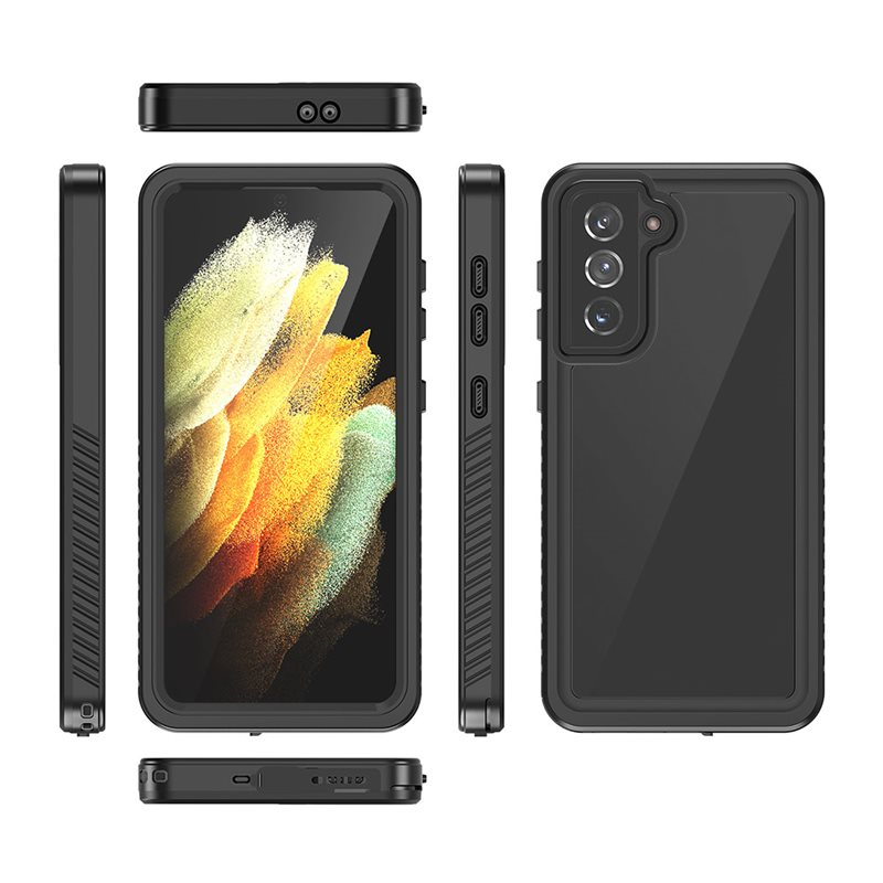 Samsung Galaxy S22  Plus 5G Avalanche Case Wasserfeste Outdoor Schutz Hülle IP68 (EGCA00355) - Schwarz