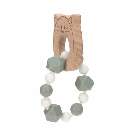 Bracelet de dentition Little Chums   Chat        de               Lässig