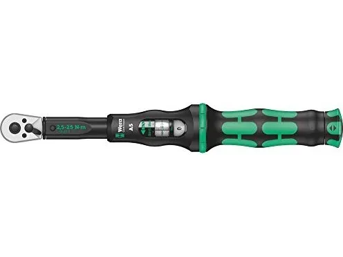 Wera Click Torque A 5 - Momentnøgle - 6.35 mm - 2.5 - 25 N·m