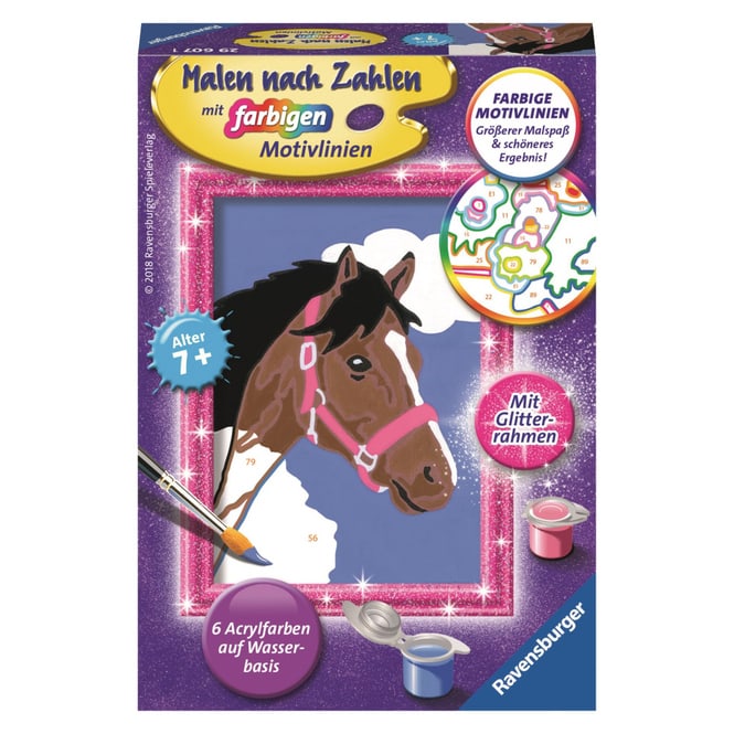 Malen nach Zahlen - Pferd