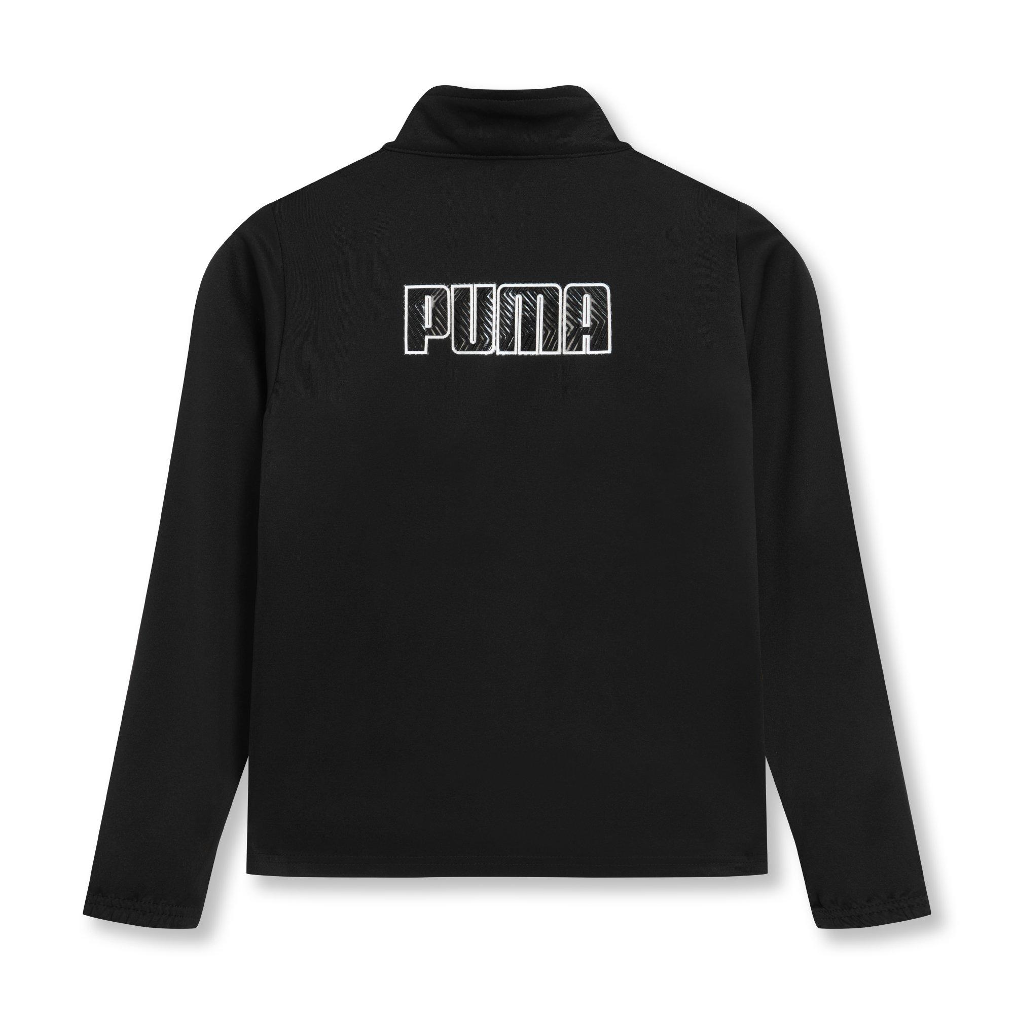 Puma Finesse Performance Quarter Zip Drill Top Junior