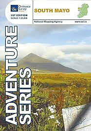 ORDNANCE SURVEY - MAYO SOUTH IRLANDE 1 25 000
