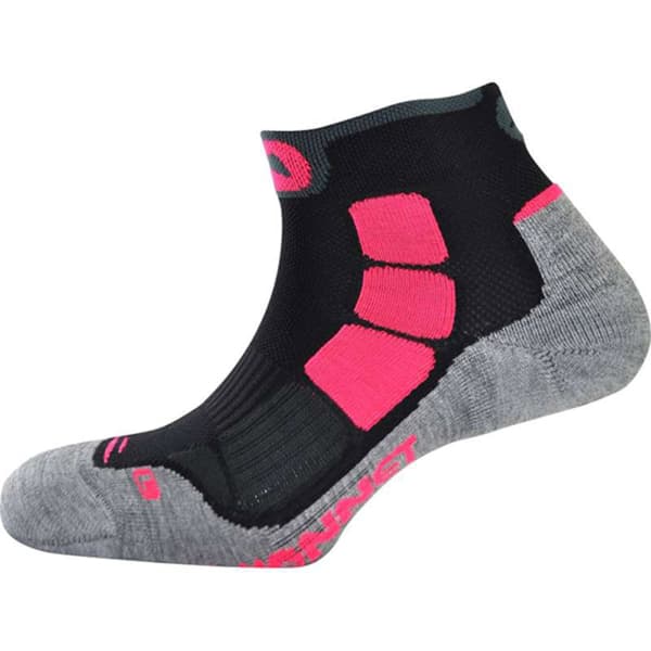 Chaussette running MONNET SOCQUETTE TRAIL AIR GRIS ROSE