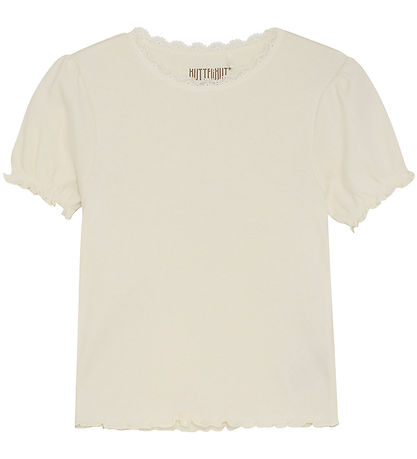 Huttelihut T-Shirt - Rib - Antique White