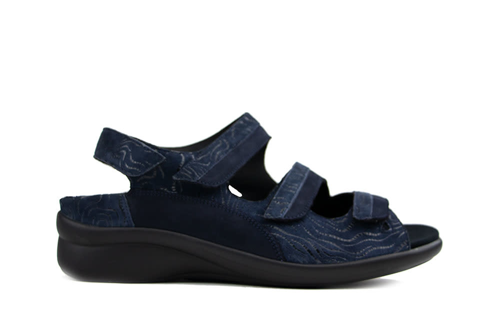 Durea Sandaal Donkerblauw K-leest