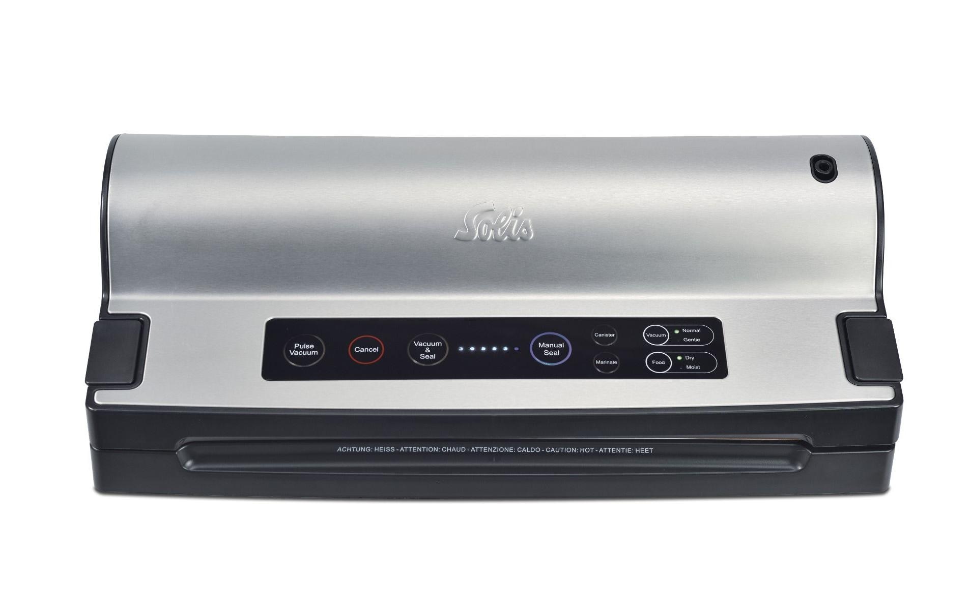 Vakuumiergerät Vac Prestige Silber<br>Automatisches Vakuumier-System mit praktischem Bedienungsfeld