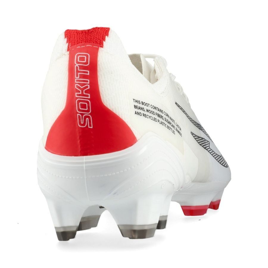 Sokito Scudetta FG Launch Edition - Blanc/Rouge/Noir