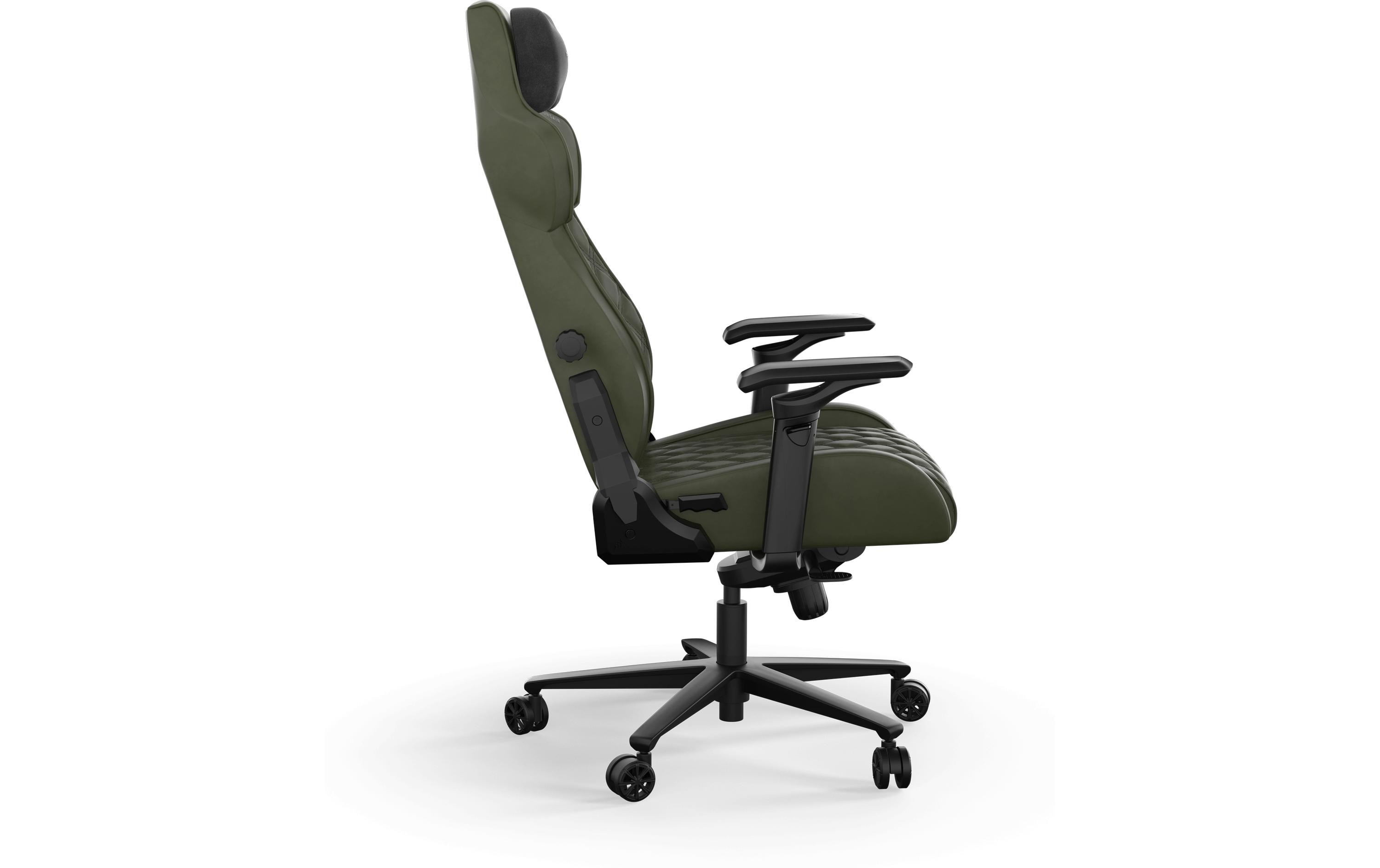 Gaming-Stuhl TC500 Luxe Sherwood<br>Ergonomischer Racing-Gaming-Stuhl mit einer Belastbarkeit von bis zu 120 kg