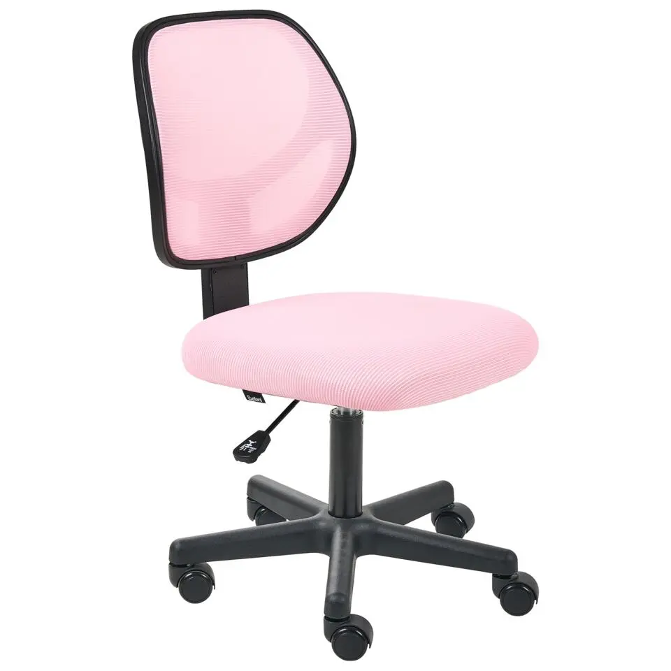 JOYFUL - Bureaustoel - Pastelroze - Mesh