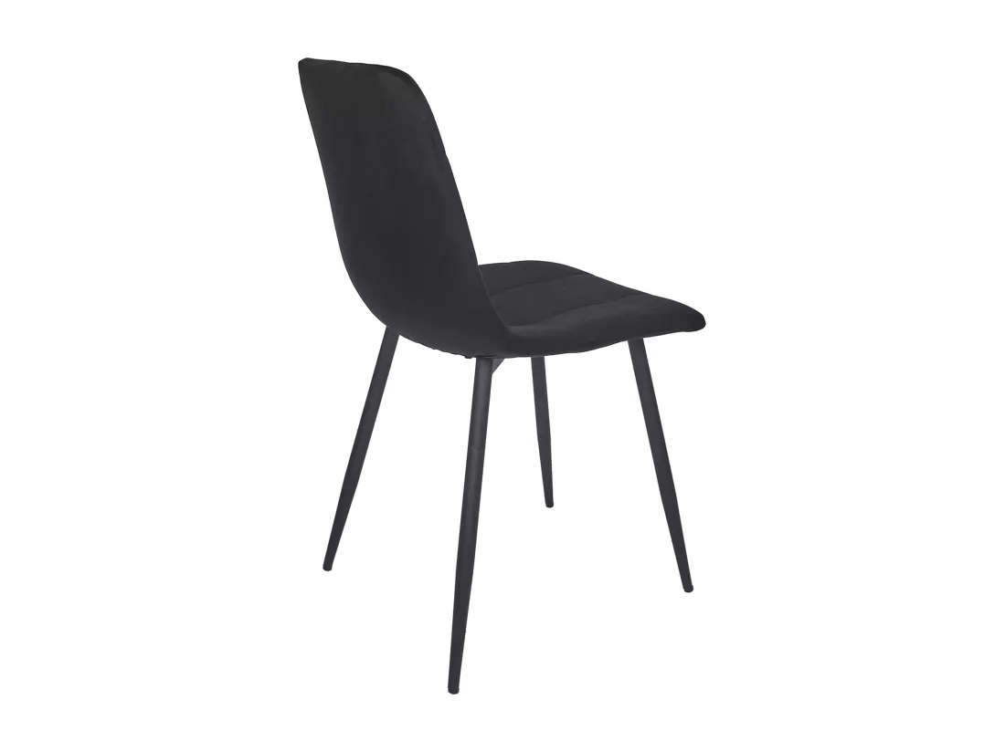 Chaise Mateo Noir - Lot de 4