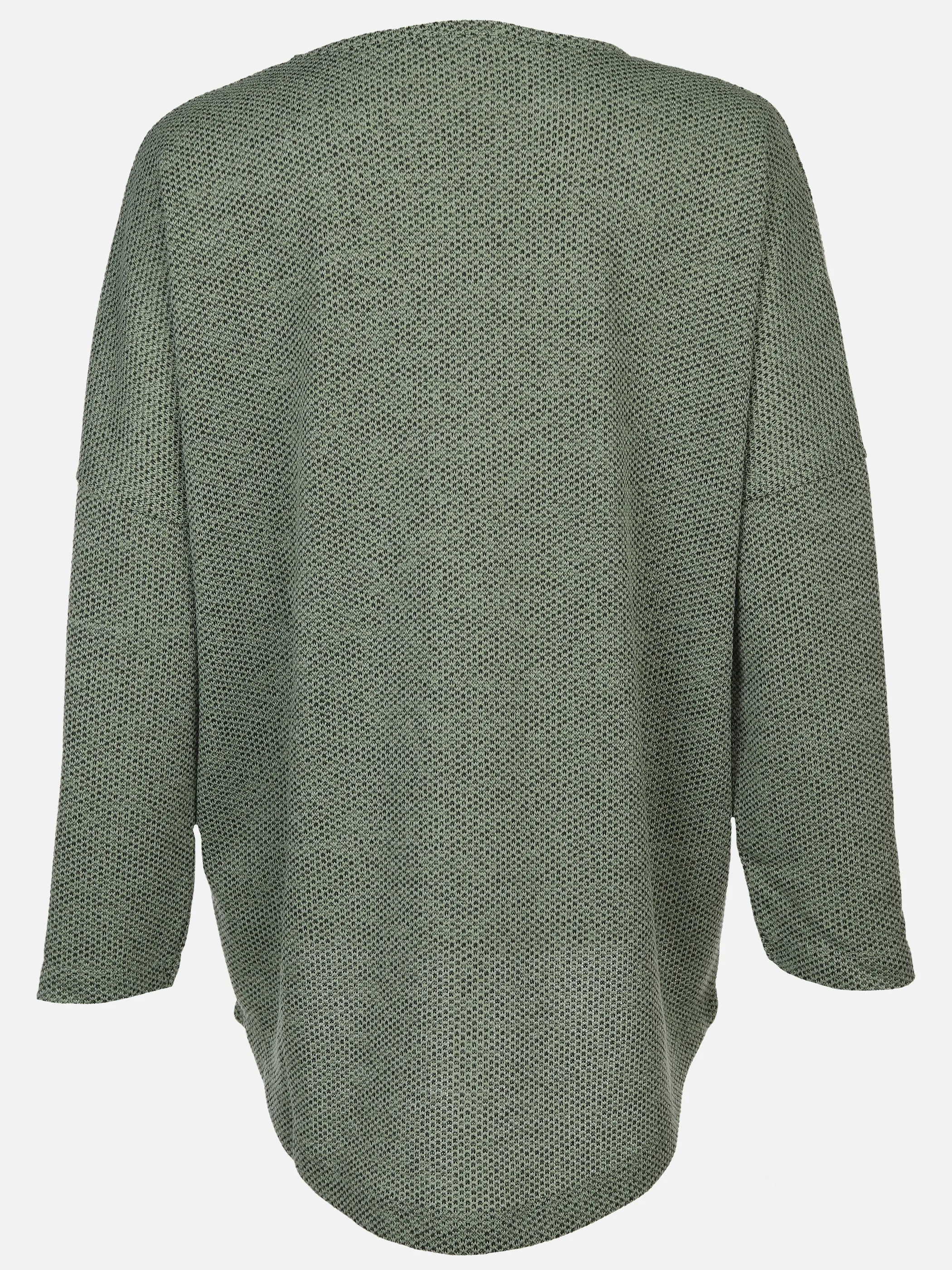 Damen Strickshirt in melierter Optik