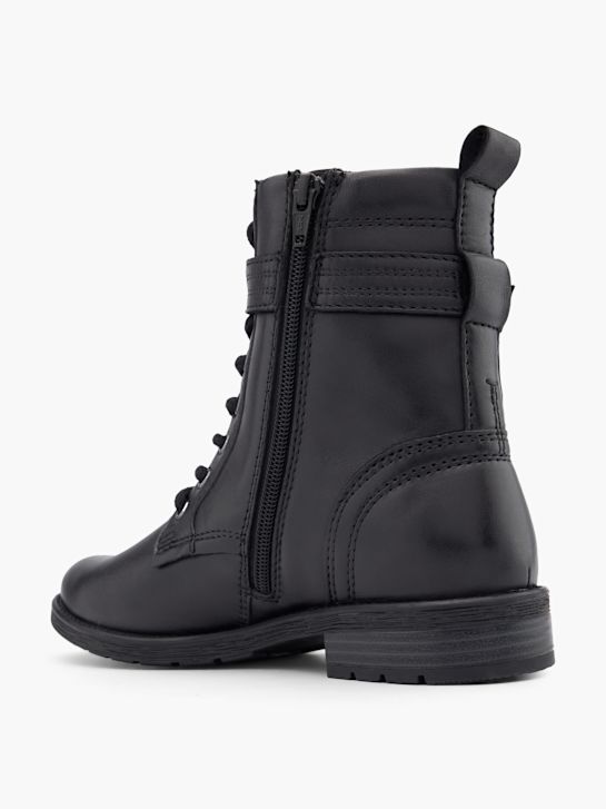 5th Avenue Schnür-Stiefelette Schwarz