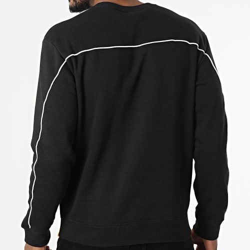 Sweat Crewneck 217852 Jaune Noir