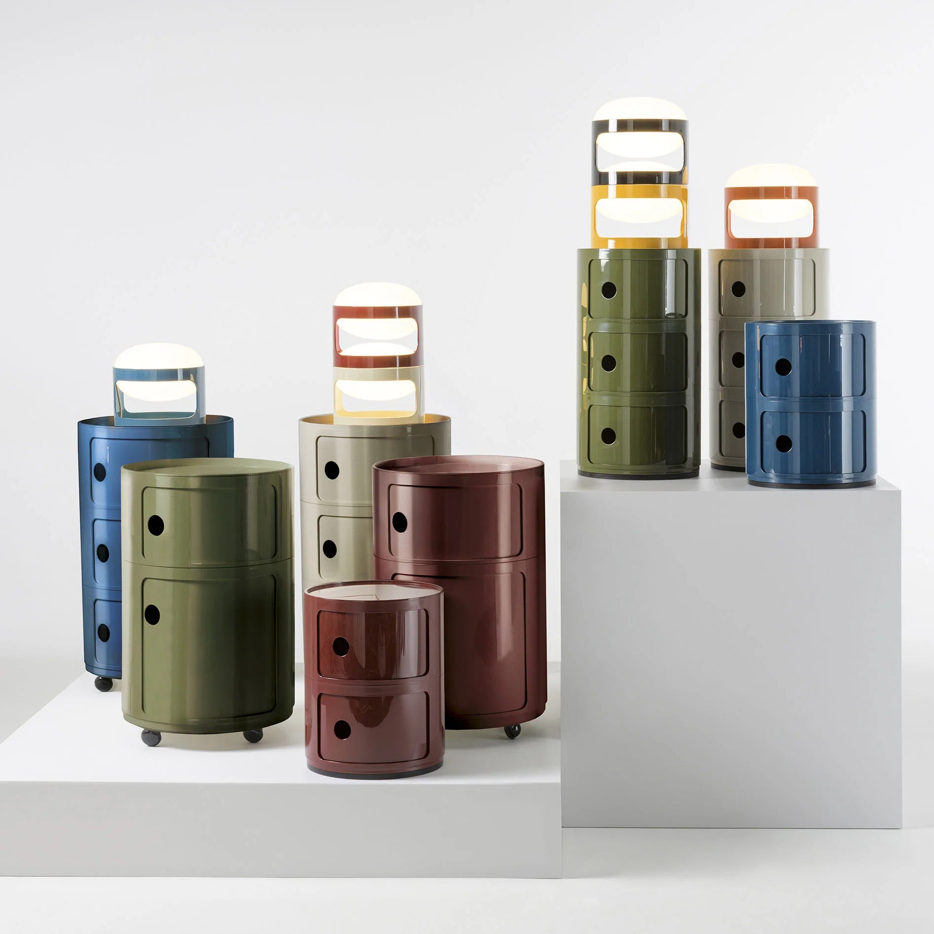 Kartell KD28 Tafellamp - Zwart