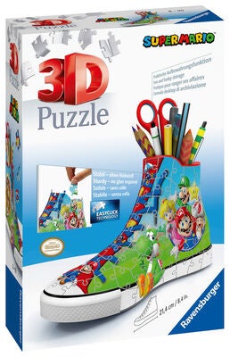 Ravensburger Super Mario Sneaker 3D-Puslespill 108 Brikker