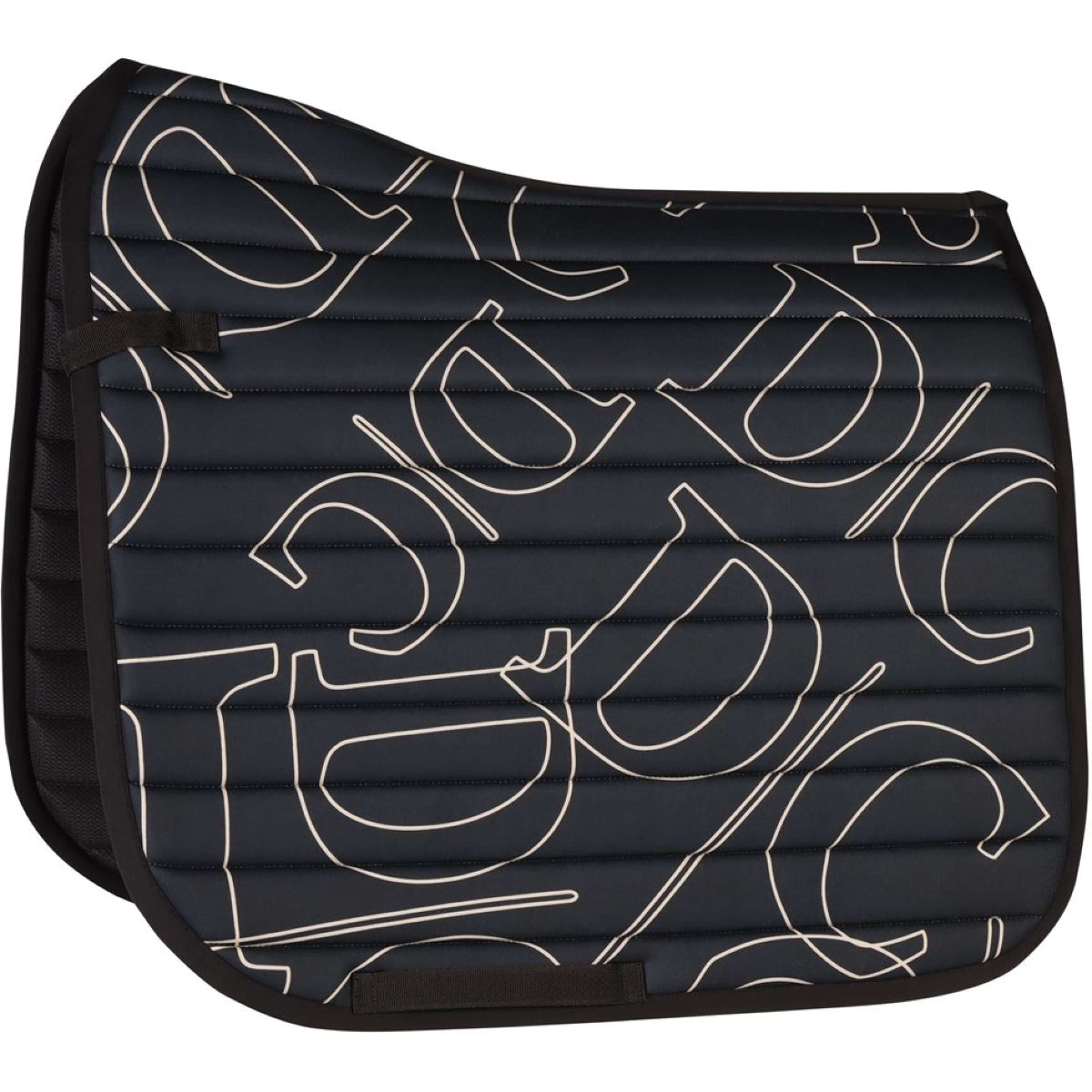 Harry's Horse Zadeldekje Denici Cavalli Stardust Design Dressuur Zwart