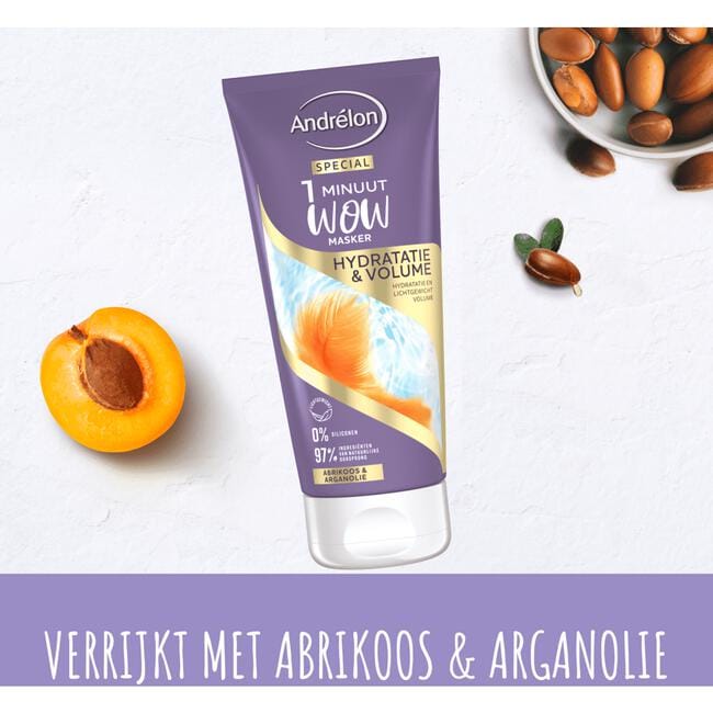 Andrélon Hydratie & Volume Masker​ 180 ML