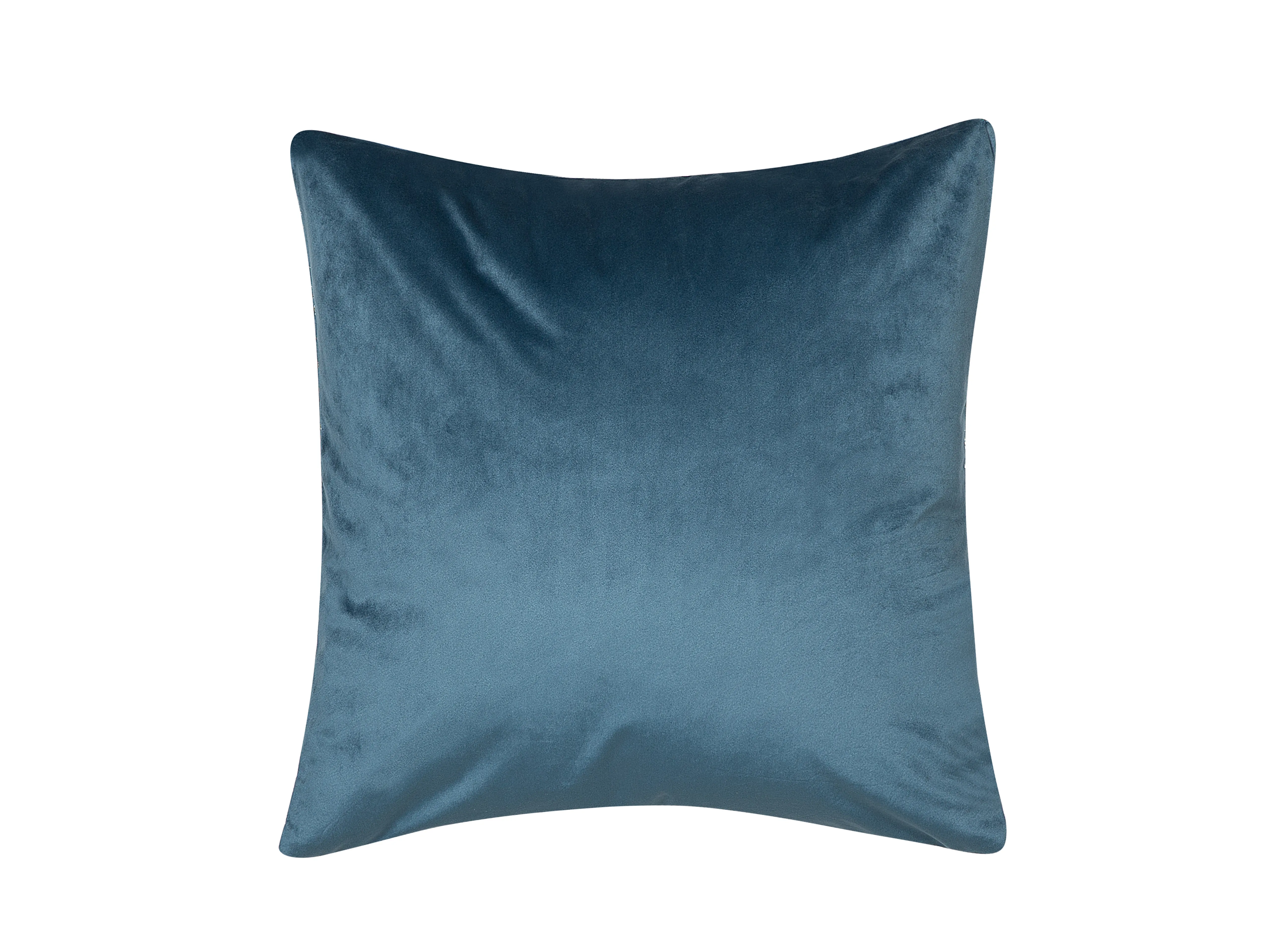 Set van 2 sierkussens GARDENIA Fluweel 45 x 45 cm Blauw abstract patroon