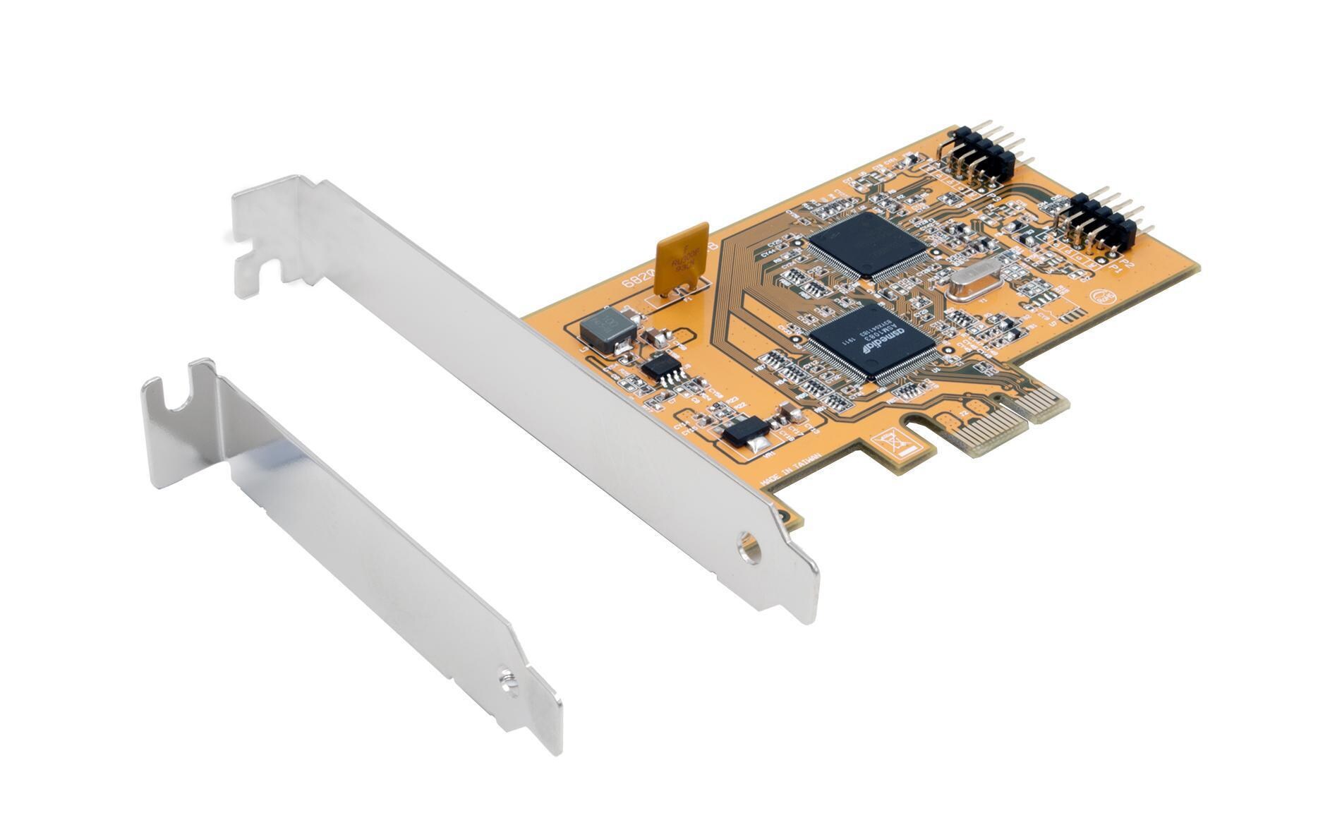PCI-Express-Karte EX-11057PCIe-Karte mit drei USB-2.0-Anschlüssen