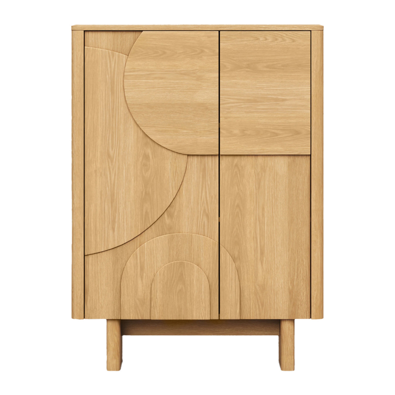 by fonQ Brikk Wandkast - Eiken / Naturel