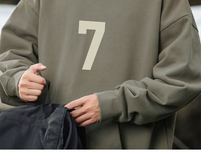Really Point - Koppel Matching Number Print Hoodie