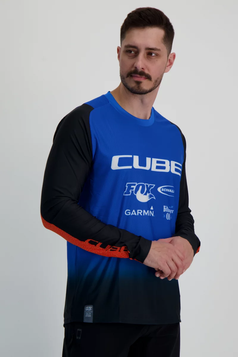 CUBE Vertex X Actionteam LS Herren Biketrikot