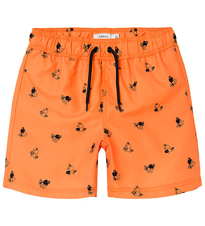 Name It Bådeshorts - NkmZaddi - Bird Of Paradise