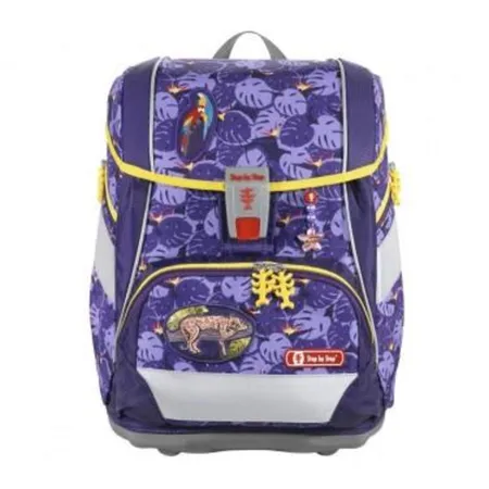 Step by Step 2in1 PLUS Schulranzen-Set Jungle Cat, 6-teilig