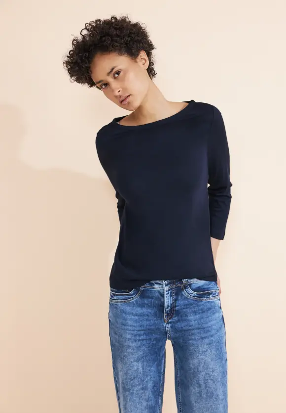 Softes Basic Shirt - deep blue