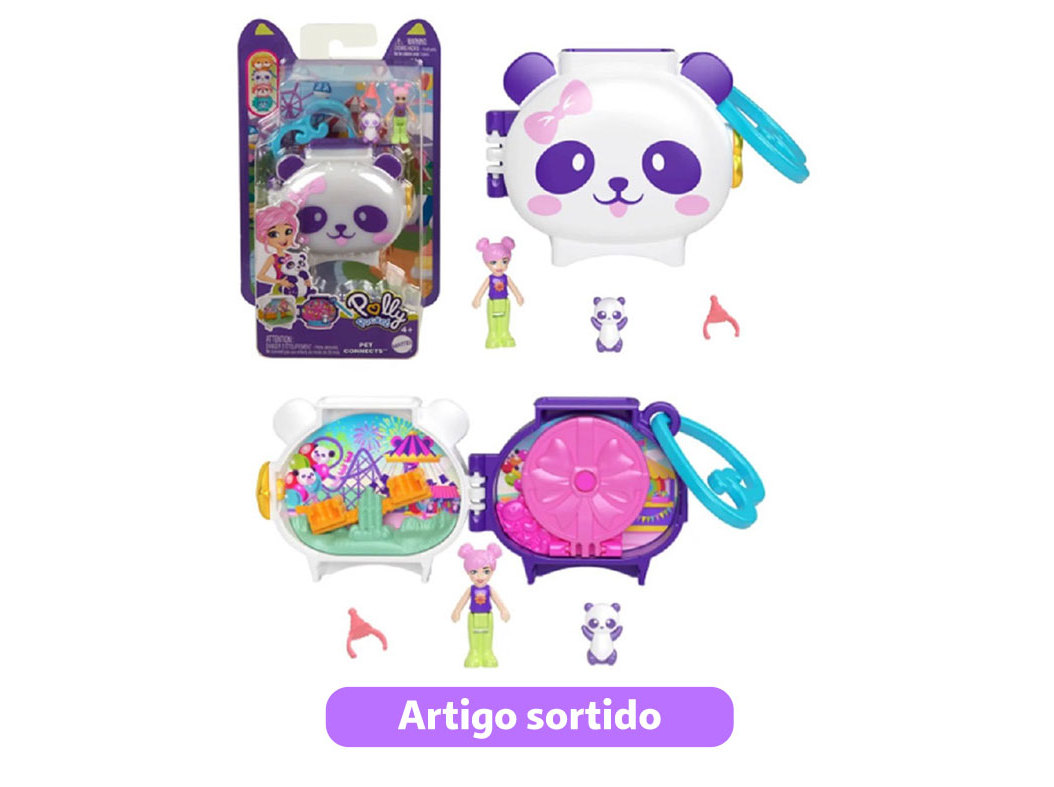 MINI MUNDO ANIMAIS POLLY POCKET MODELOS SORTIDOS