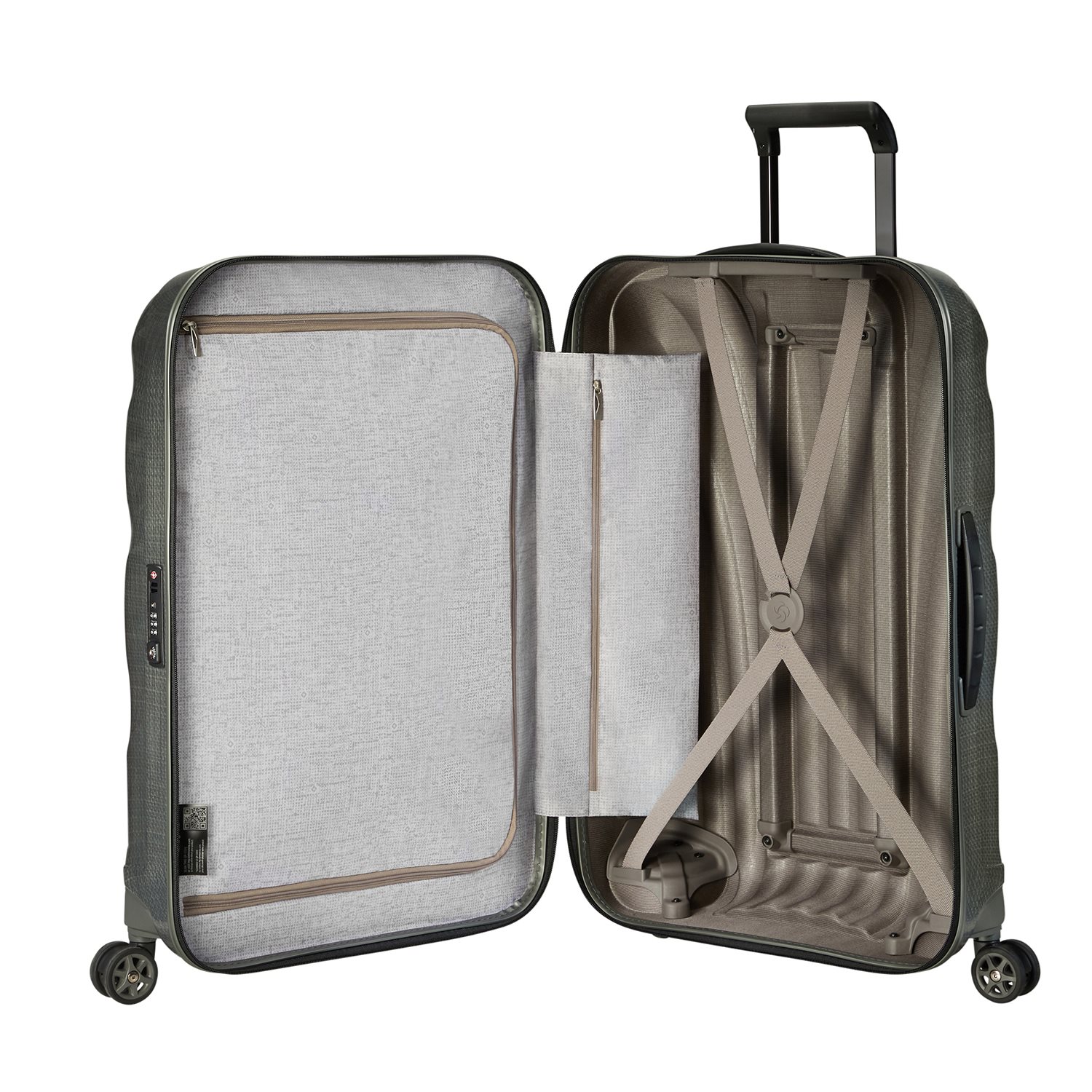 Samsonite C-Lite Spinner 69 metallic green