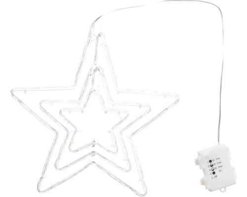 LED Ster Lafiora 3-pack 0,5 m Warm Wit