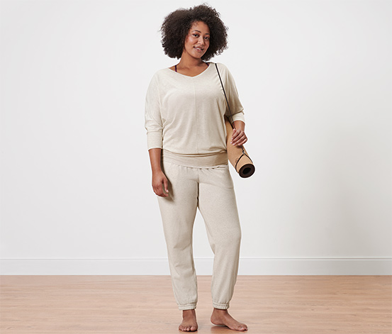 Yogashirt, beige