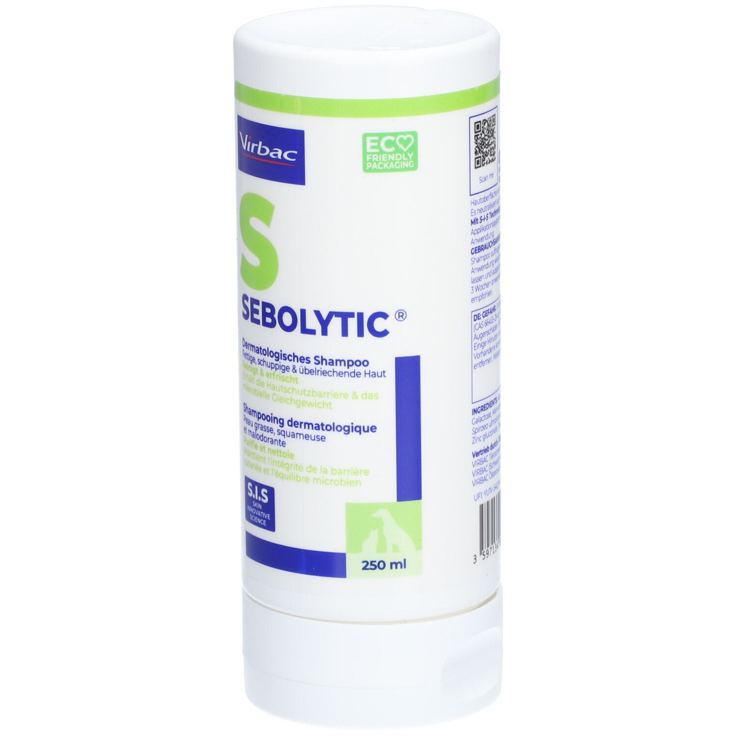 SEBOLYTIC - Dermatologisches Shampoo für Hunde und Katzen