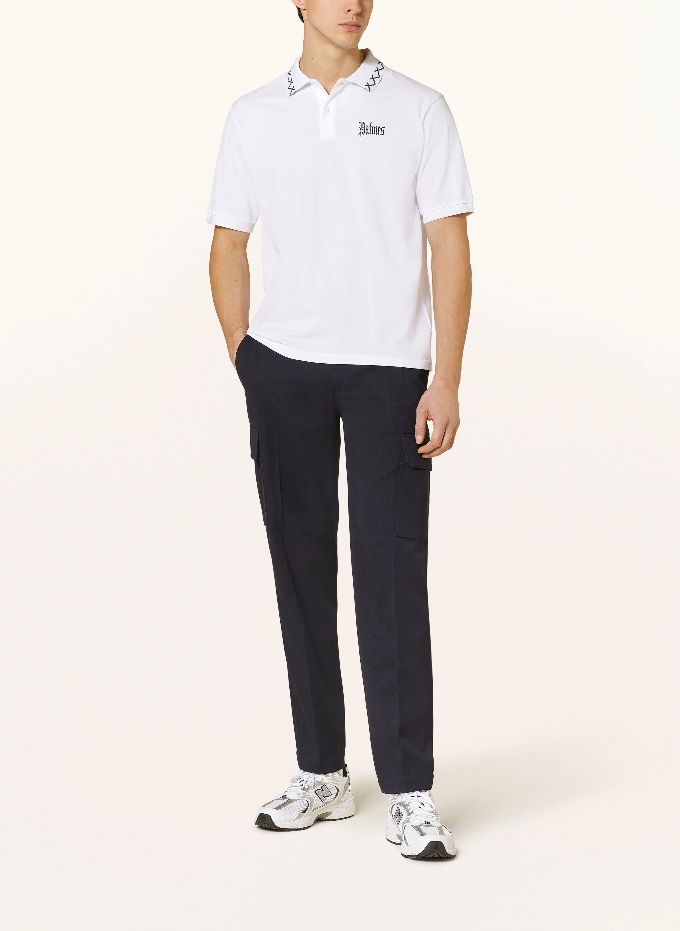 Palmes Piqué-Poloshirt SPENCER