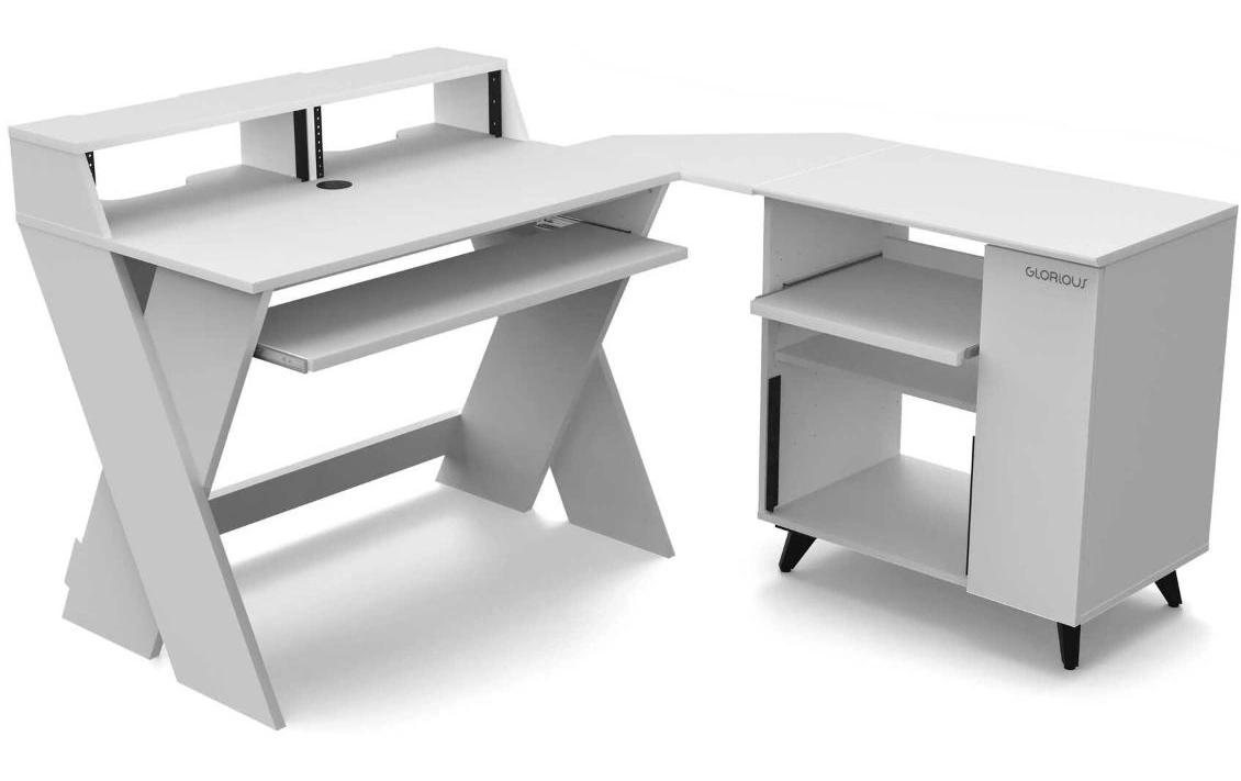 Erweiterung Modular Side Rack – Weiss<br>Studio-Rack-Erweiterung für die Sound Desk- und Workbench-Serie