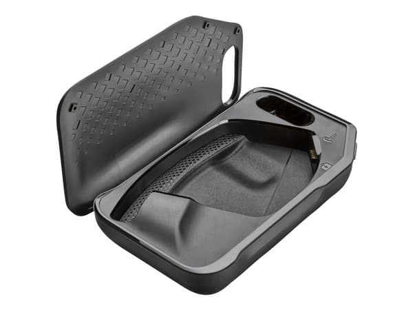 Poly Voyager 5200 - Voyager 5200 series - hodesett - i øret - over-øret-montering - Bluetooth - trådløs - USB-A via Bluetooth-adapter - svart - Certi