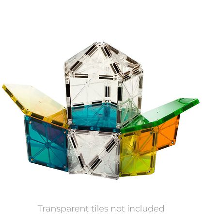 Magna-Tiles Magnet Erweiterungsset - 8 Teile - Sechsecke