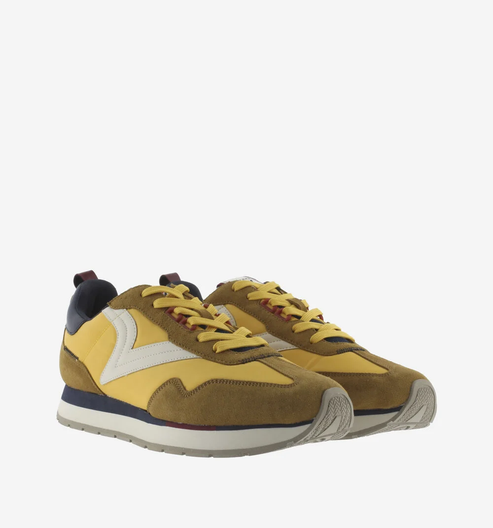 SR801 RETRO JOGGER SNEAKERSMOSTAZA