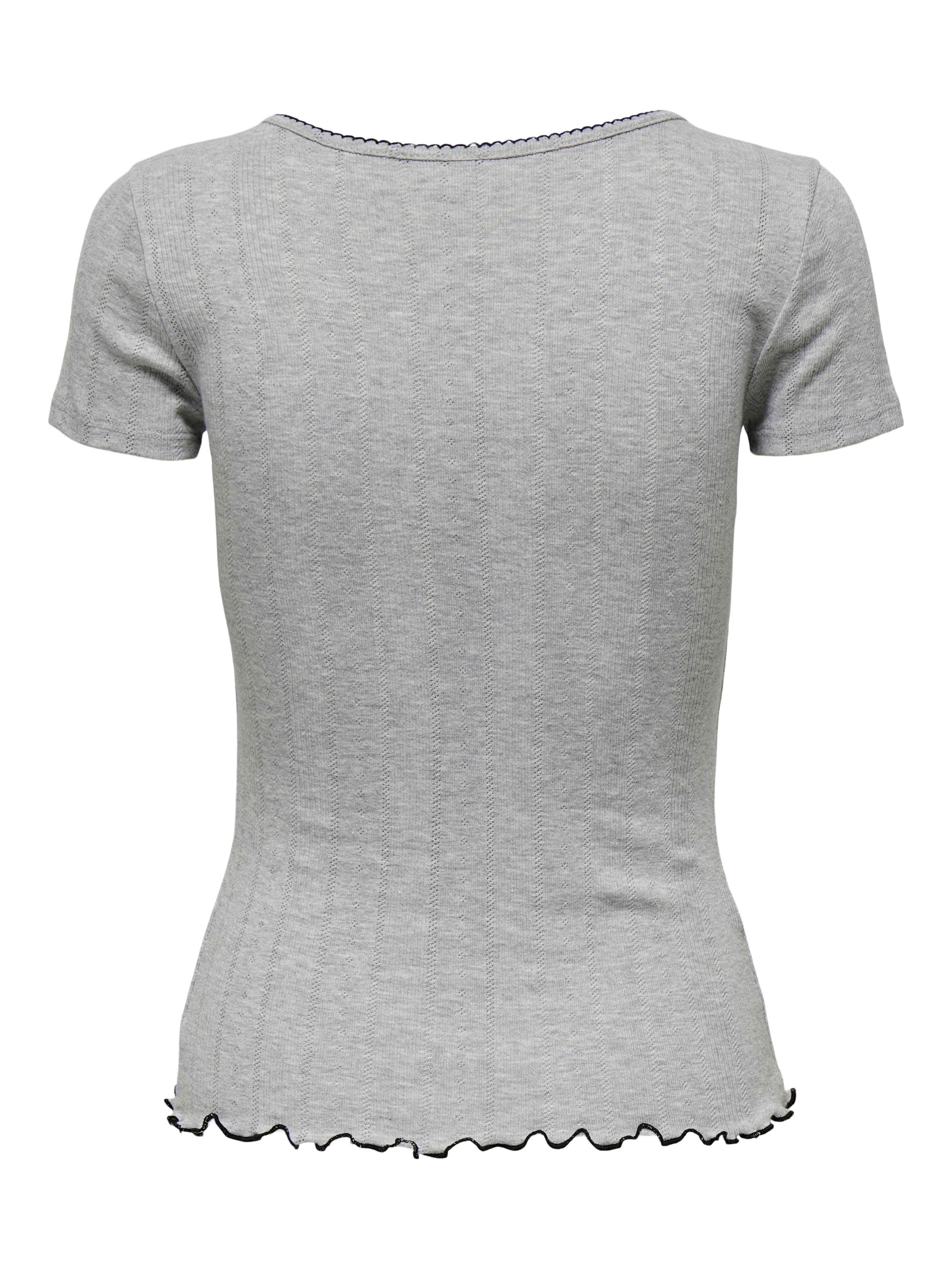ONLTENNA Top Light Grey Melange