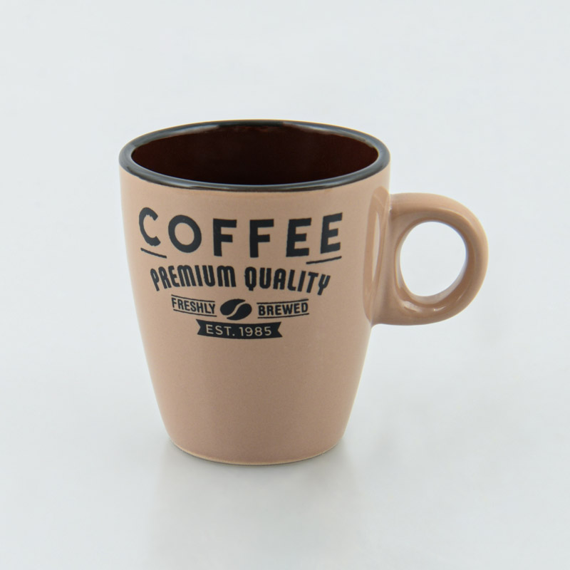 Mini mug 'coffee premium' en grès