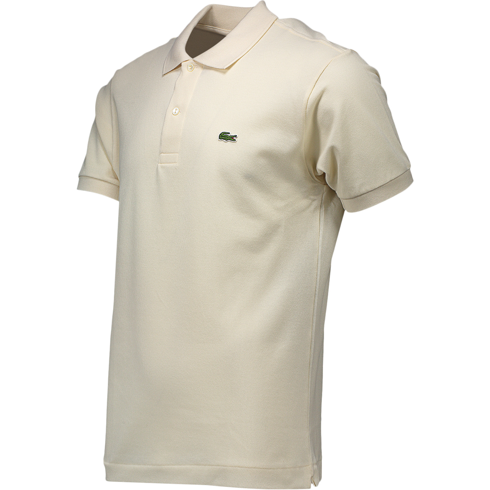 Herren-Poloshirt Lacoste L1212 S, silber