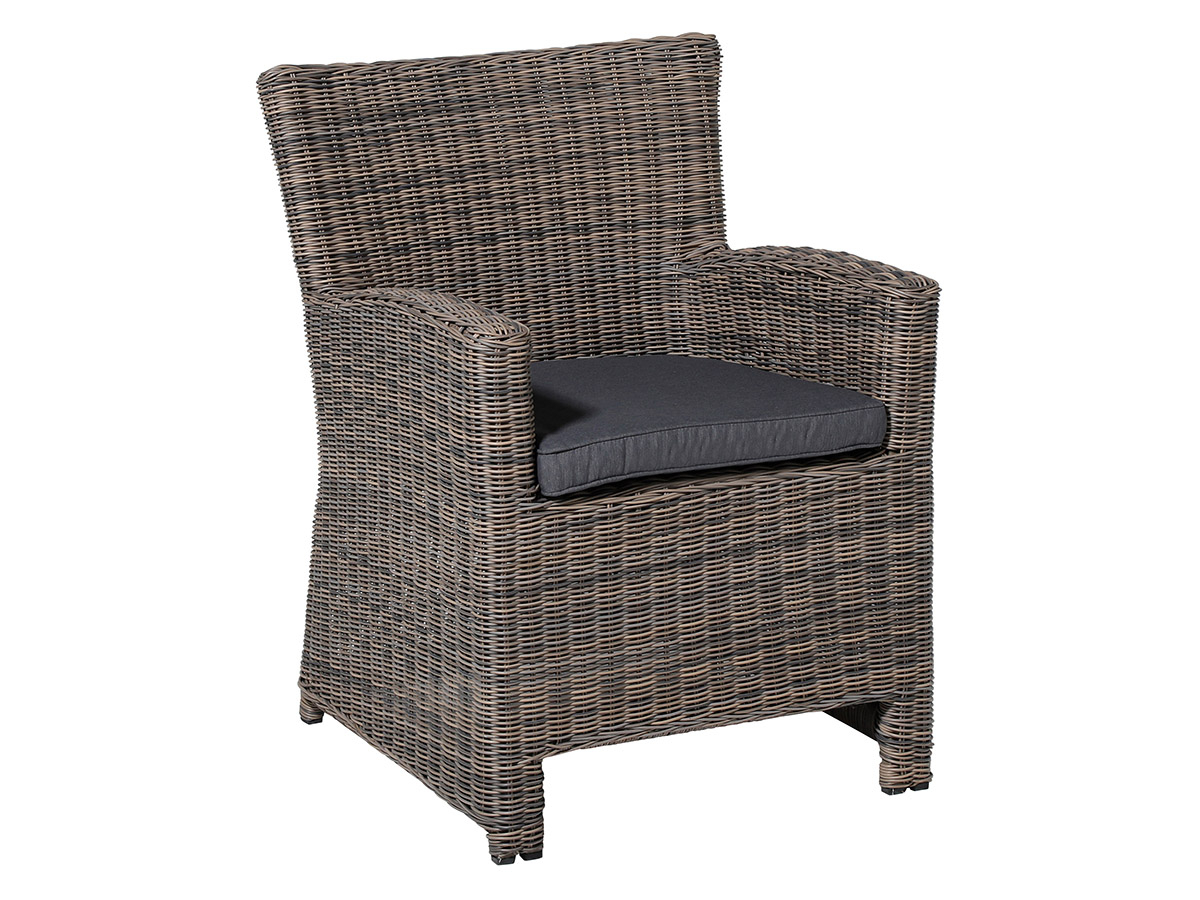 Madison Panama grey wicker zitkussen
