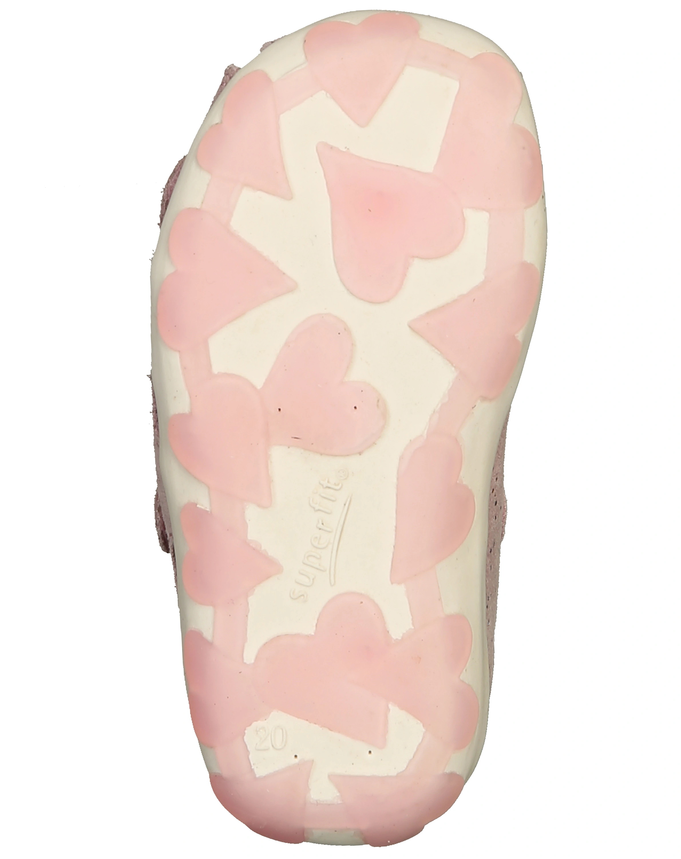 Lauflernsandalen FANNI mit Zehenschutz in rosa