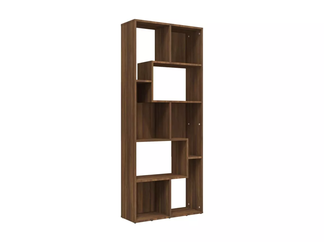 Bibliothèque Chêne marron 67x24x161 cm Bois d'ingénierie