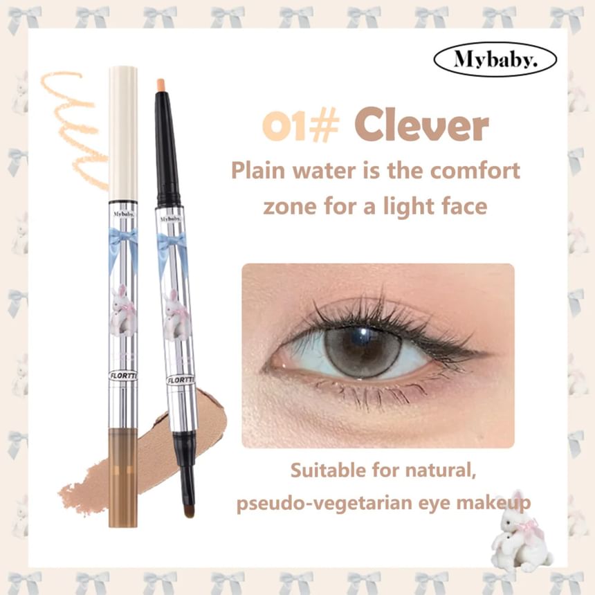 FLORTTE - 2 in 1 Aegyo Sal Pen - 4 kleuren